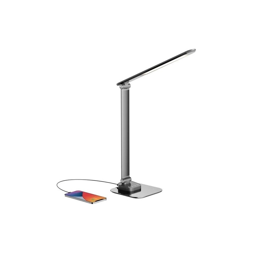 Himmennettävä LED-pöytävalaisin kanssa USB LED/7,5W/230V 3000K/4000K/5500K antrasiitti