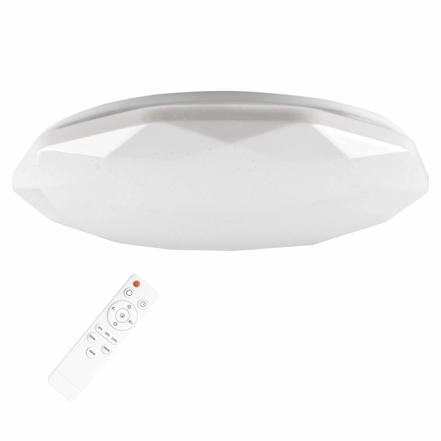 Himmennettävä LED-valaisin kylpyhuoneeseen GALAXY LED/72W/230V halkaisija 49 cm 3000-6000K IP44 + kauko-ohjaus