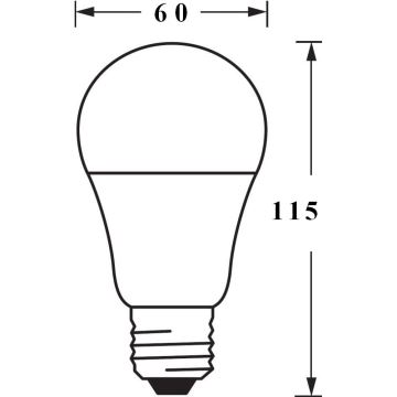 Himmennettevä LED-polttimo SMART+ E27/9,5W/230V 2700K-6500K Wi-Fi - Ledvance