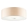 Ideal Lux - Kattovalo WOODY 4xE27/60W/230V halkaisija 50 cm beige