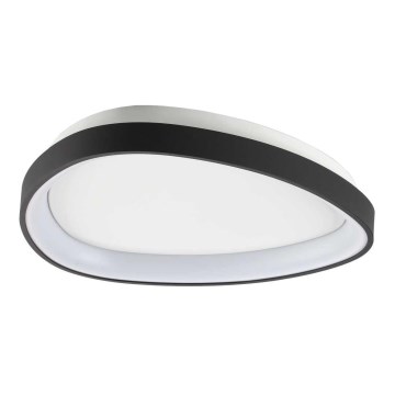 Ideal Lux - LED-kattovalaisin GEMINI LED/23W/230V halkaisija 42,5 cm musta