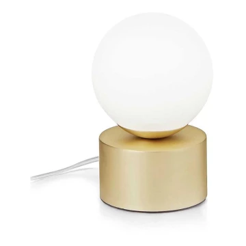 Ideal Lux - LED-pöytävalaisin PERLAGE 1xG9/3W/230V kulta/valkoinen