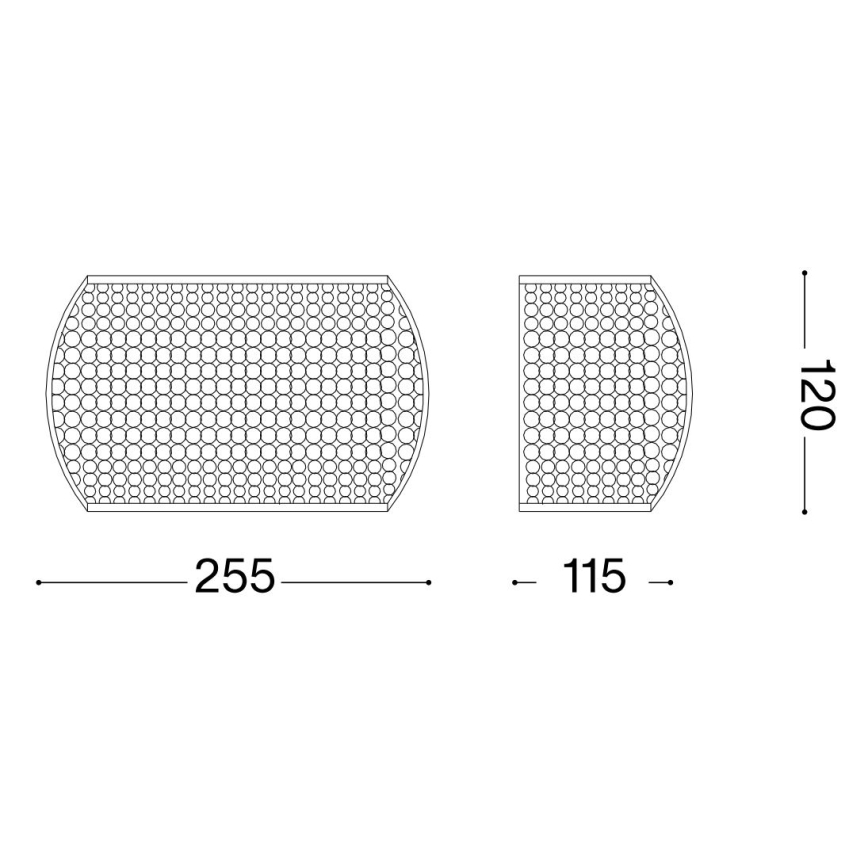 Ideal Lux - LED-seinävalaisin PASHA 3xG9/3W/230V