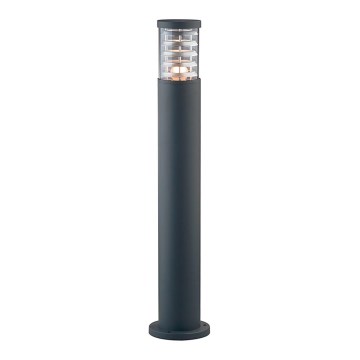 Ideal Lux - Ulkovalaisin 1xE27/42W/230V 80 cm IP44 antrasiitti