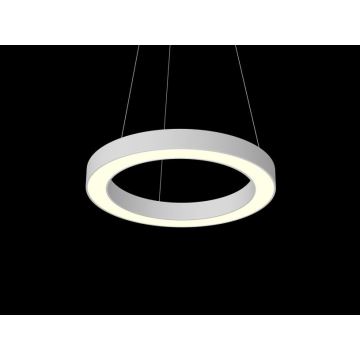 Immax NEO 07091L - Himmennettävä LED-kattokruunu narussa PASTEL LED/52W/230V 60 cm valkoinen Tuya