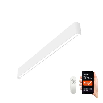 Immax NEO 07137-W - LED SMART Himmennettävä seinävalaisin LINEA valkoinen LED/40W/230V + kauko-ohjaus 76 cm Tuya ZigBee