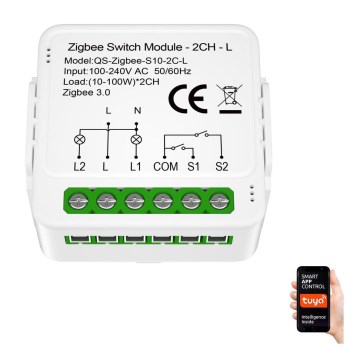 Immax NEO 07572L - Smart kaukosäädin NEO LITE V8 2-painike Tuya