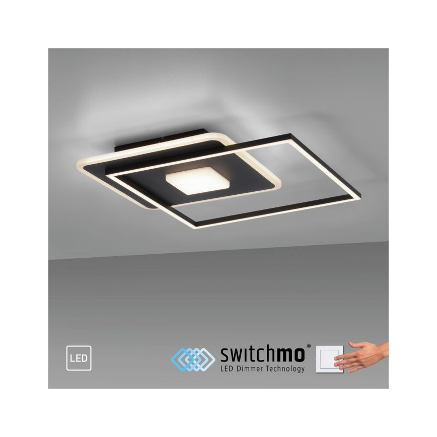 JUST LIGHT. 15045-18 - Himmennettävä LED-kattovalaisin DOMINO LED/26W/230V