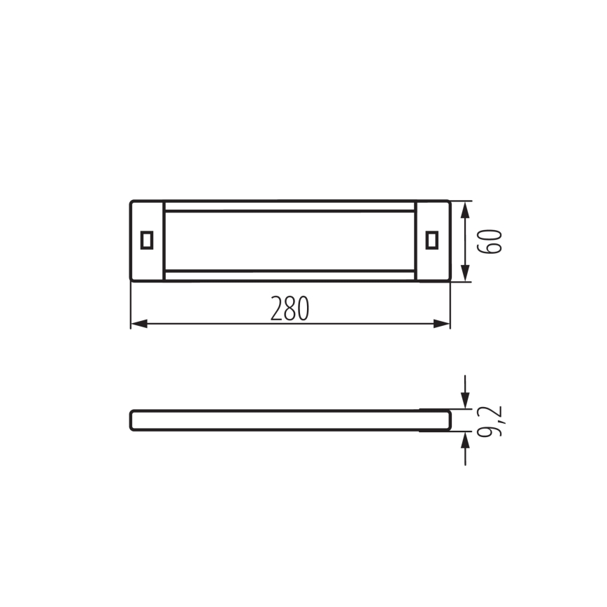 LED Himmennettävä huonekaluvalaistus liiketunnistimella DAXA LED/5W/24V 3000/4000/5500K