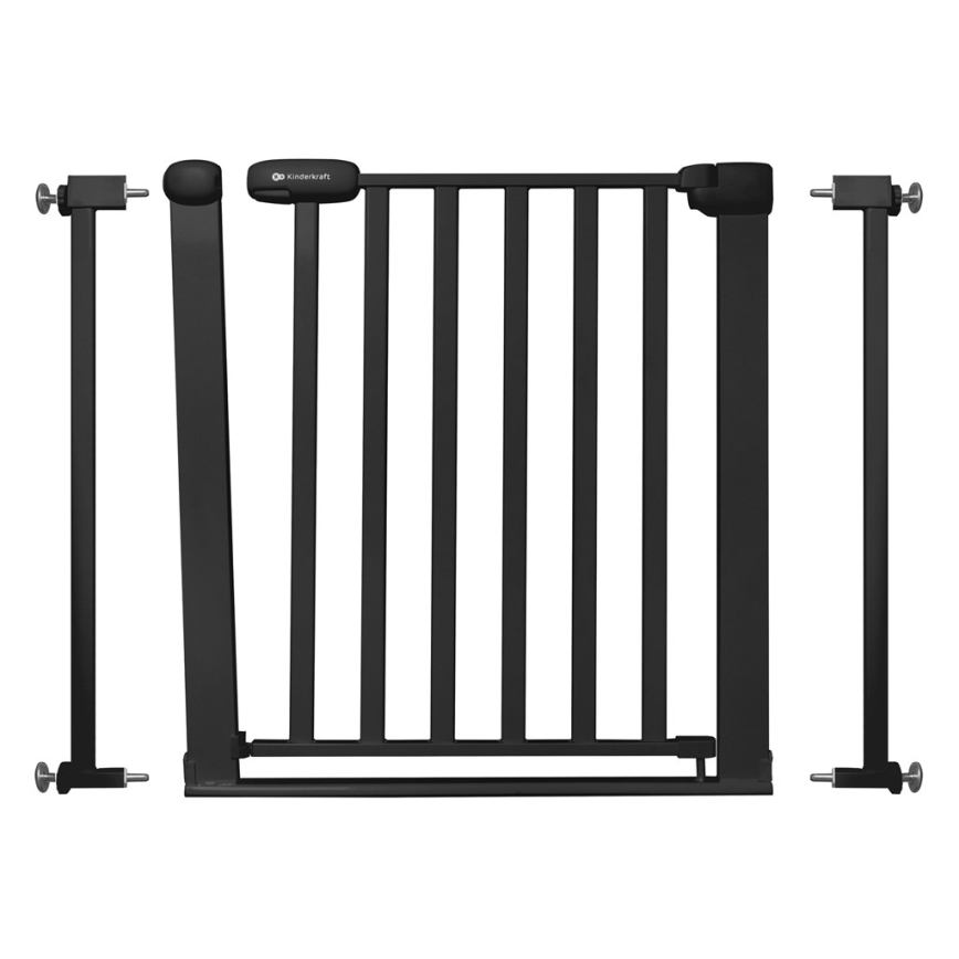 KINDERKRAFT - Turvamuuri LOCK&GO 75-103 cm musta