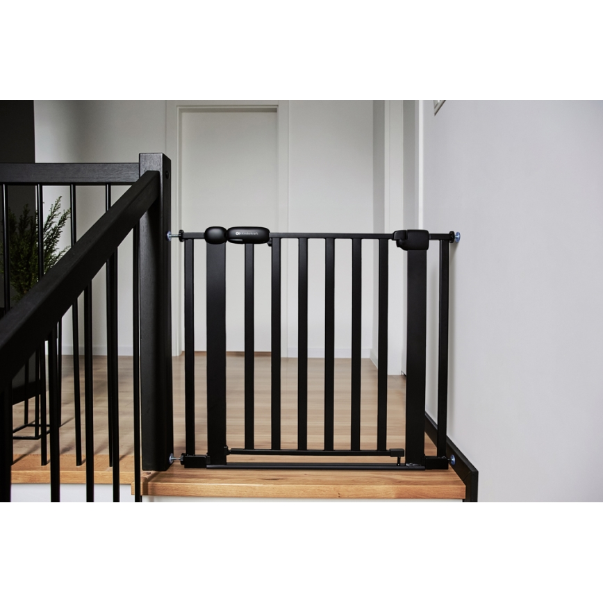 KINDERKRAFT - Turvamuuri LOCK&GO 75-103 cm musta