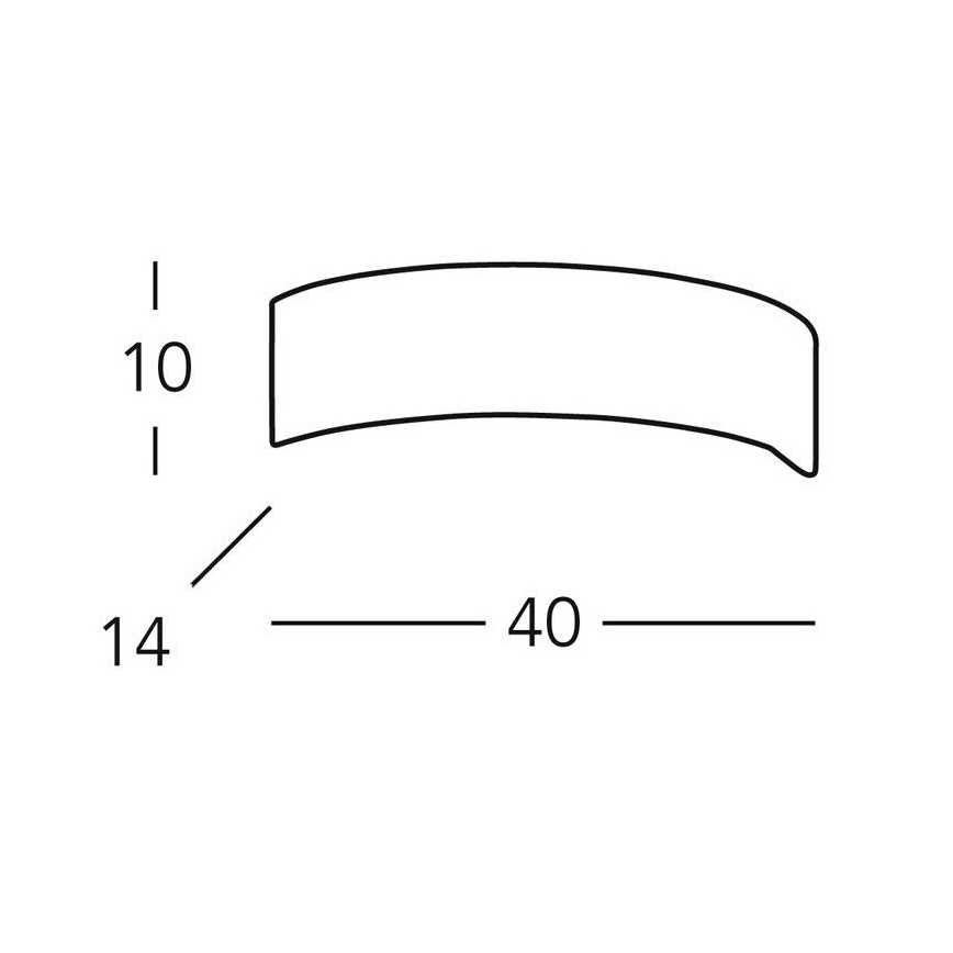 Kolarz 0291.61 - Seinävalaisin ARCO 1xG9/48W/230V