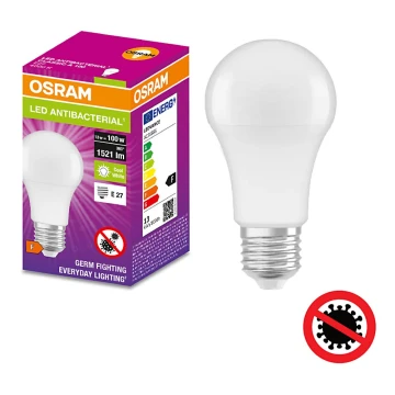 LED Antibakteerinen polttimo A100 E27/13W/230V 4000K - Osram