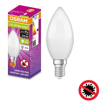 LED Antibakteerinen polttimo B40 E14/4,9W/230V 4000K - Osram
