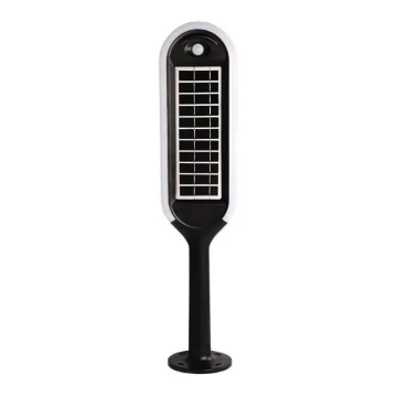 LED Aurinkennolamppu liike- ja hämärätunnistimella BOLLARD LED/5W/5,5V IP65 3000K 70cm