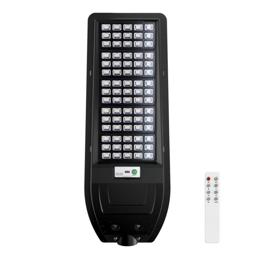 LED aurinkokenno katuvalo VIA 200W/20000 mAh 3,2V 6000K IP54 + kauko-ohjaus