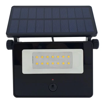 LED Aurinkokenno ulkovalonheitin anturilla LED/2W/3,7V 4200K IP44