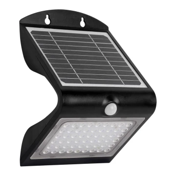 LED aurinkokennovalo liiketunnistimella LED/3,2W/2000 mAh 3,7V IP65