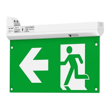 LED-hätävalo EMERGENCY EXIT LED/2,5W/230V 4in1 6000K