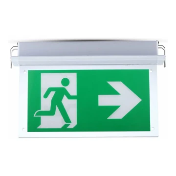 LED Hätävalo EMERGENCY EXIT SAMSUNG CHIP LED/2W/230V 6000K