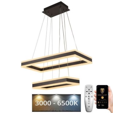 LED-himmennettävä kattokruunu johdossa LED/130W/230V 3000-6500K + kaukosäädin