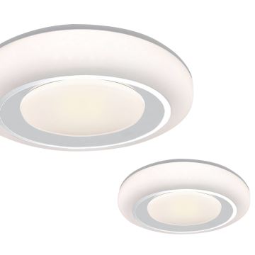 LED-himmennettävä kattovalaisin MEGAN LED / 48W / 230V + kauko-ohjain