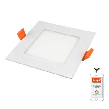 LED Himmennettävä upotettava valo LED/12W/230V 3000-6500K Wi-Fi Tuya