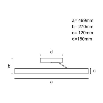 LED Himmennettävä kristalli kiinteä kattokruunu LED/75W/230V 3000-6500K kromi + kauko-ohjaus