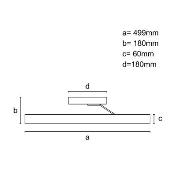 LED-himmennyskattokruunu LED/86W/230V 3000-6500K kulta + kauko-ohjaus