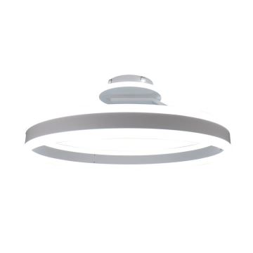 LED-himmennyskattokruunu LED/86W/230V 3000-6500K valkoinen + kauko-ohjaus