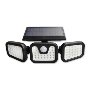 LED Joustava aurinko valonheitin anturilla LED/15W/3,7V IP54 4500K