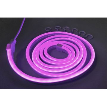 LED Joustava nauha NEON LED/5V USB 1,8 m violetti