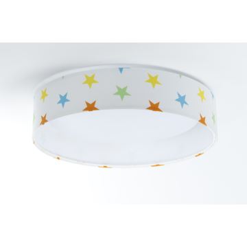 LED Lasten kattovalaisin GALAXY KIDS LED/24W/230V tähdet värikäs