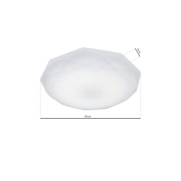 LED-kattovalaisin HEX LED/24W/230V