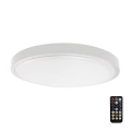 LED-kattovalaisin kylpyhuoneeseen anturilla SAMSUNG CHIP LED/18W/230V IP44 3000K halkaisija 29 cm valkoinen + kauko-ohjaus