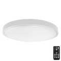 LED-kattovalaisin kylpyhuoneeseen anturilla SAMSUNG CHIP LED/24W/230V IP44 6500K halkaisija 35 cm valkoinen + kauko-ohjaus