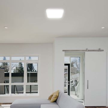 LED-kattovalaisin kylpyhuoneeseen LED/18W/230V 3000K IP44 valkoinen