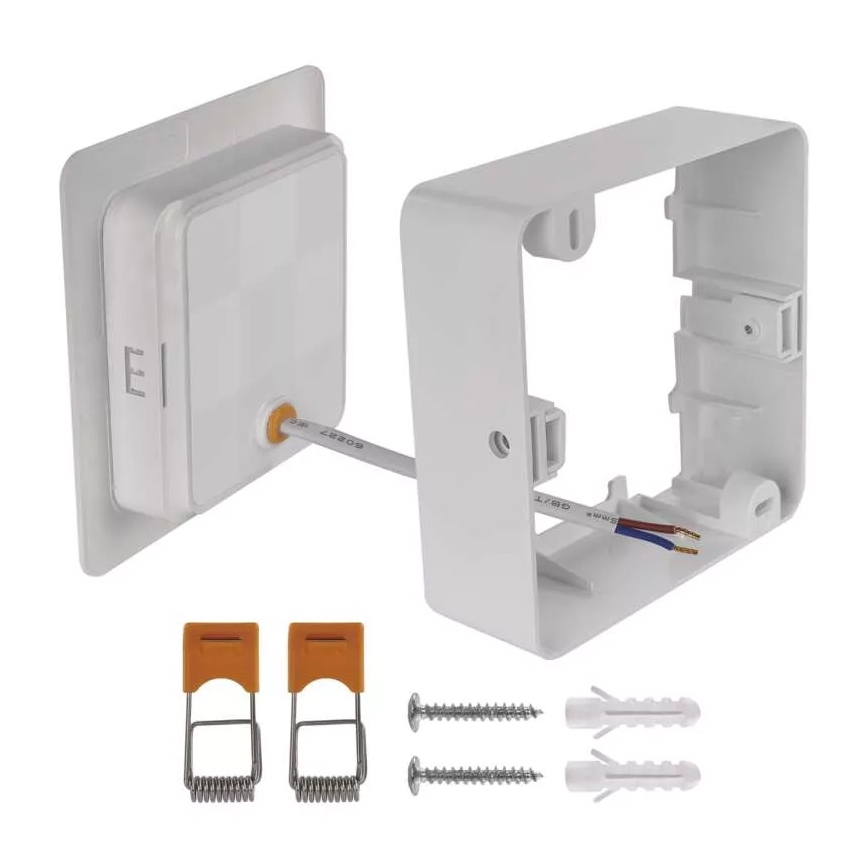 LED Kattovalaisin LED/9W/230V 12x12 cm valkoinen