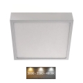 LED Kattovalo NEXXO LED/21W/230V 3000/3500/4000K 22,5x22,5 cm valkoinen