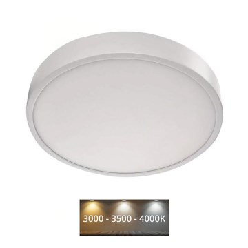 LED Kattovalo NEXXO LED/28,5W/230V 3000/3500/4000K d. 30 cm valkoinen