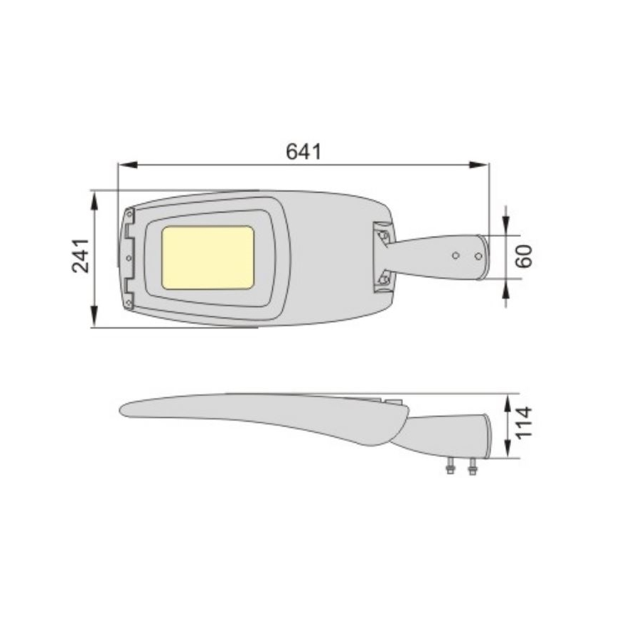 LED-katuvalaisin ADQUEN PLUS LED/80W/230V IP66