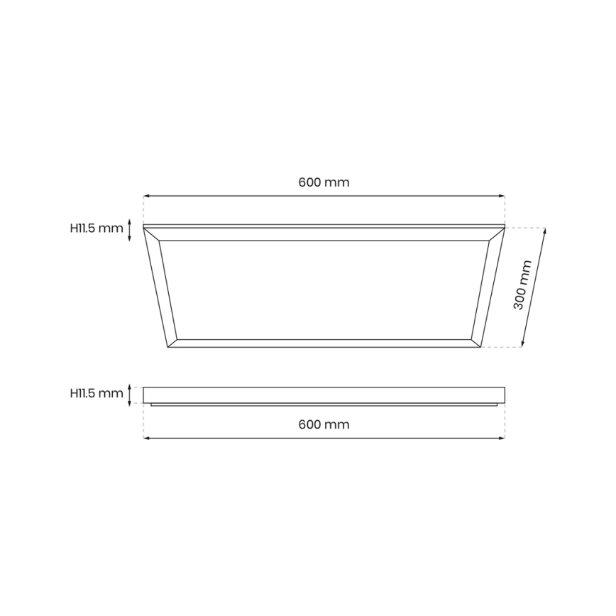 LED-paneeli LED/24W/230V 4000K