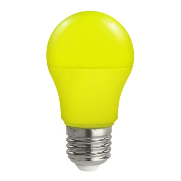 LED-polttimo A50 E27/4,9W/230V keltainen