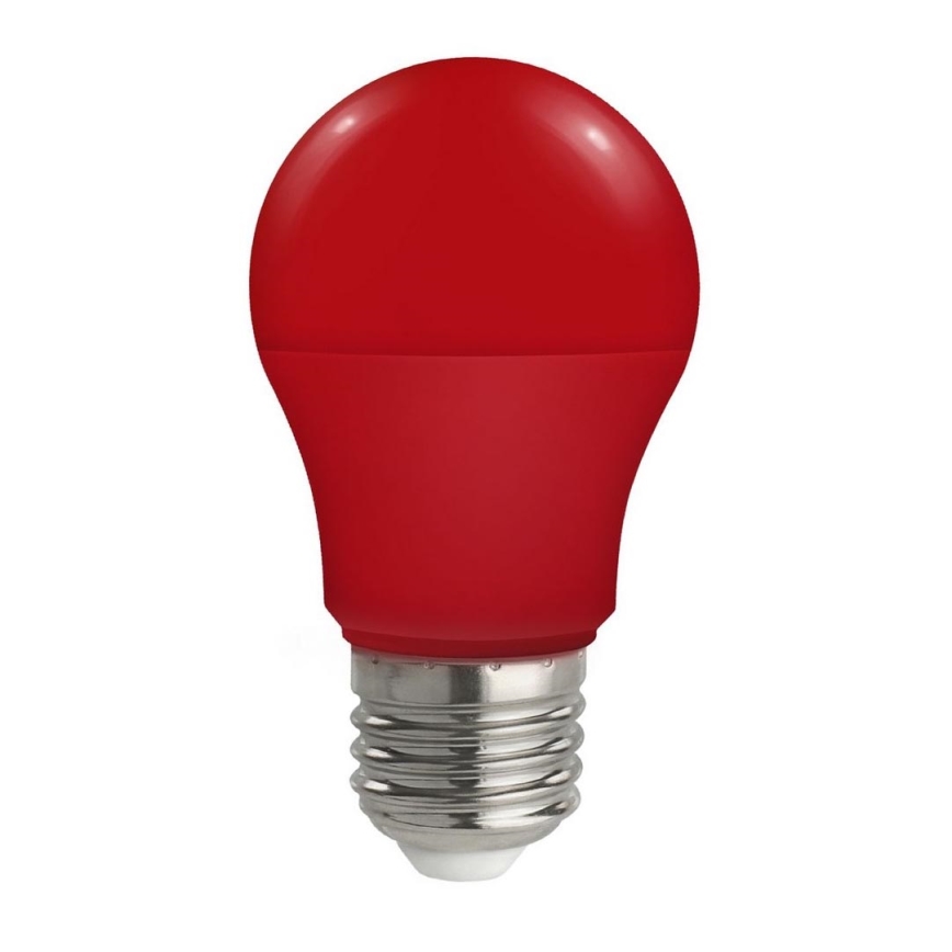 LED-polttimo A50 E27/4,9W/230V punainen