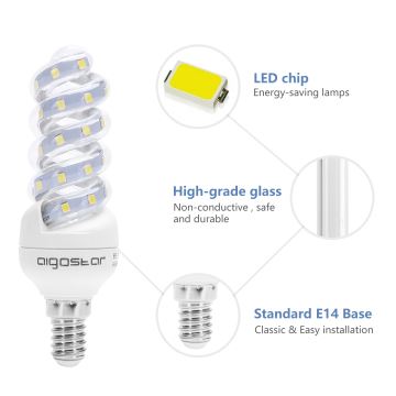 LED-polttimo E14/7W/230V 6500K - Aigostar