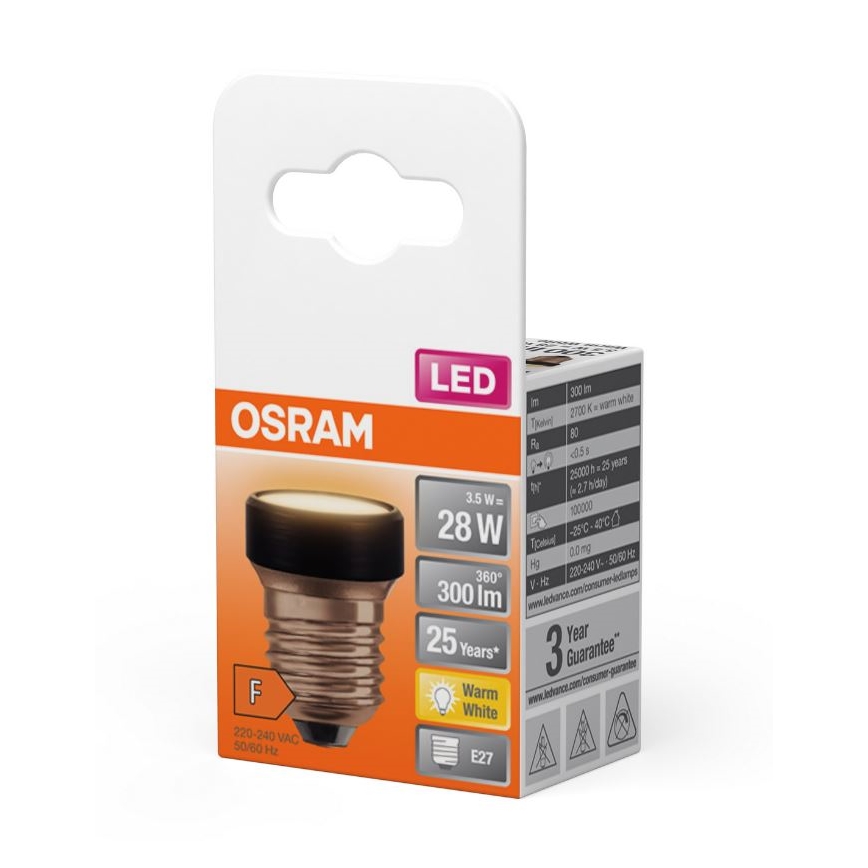 LED-polttimo E27/3,5W/230V 2700K - Osram