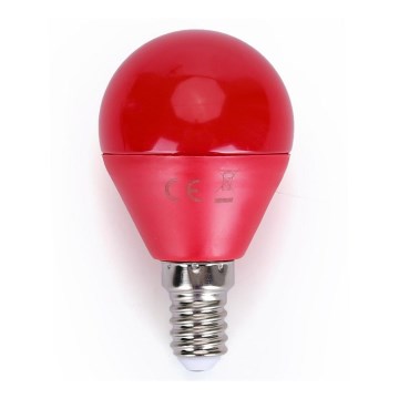 LED-polttimo G45 E14/4W/230V red - Aigostar