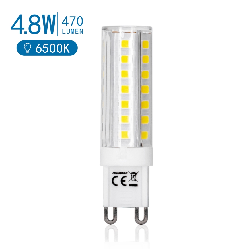 LED-polttimo G9/4,8W/230V 6500K - Aigostar