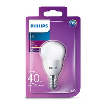 LED-polttimo Philips E14/5,5W/230V