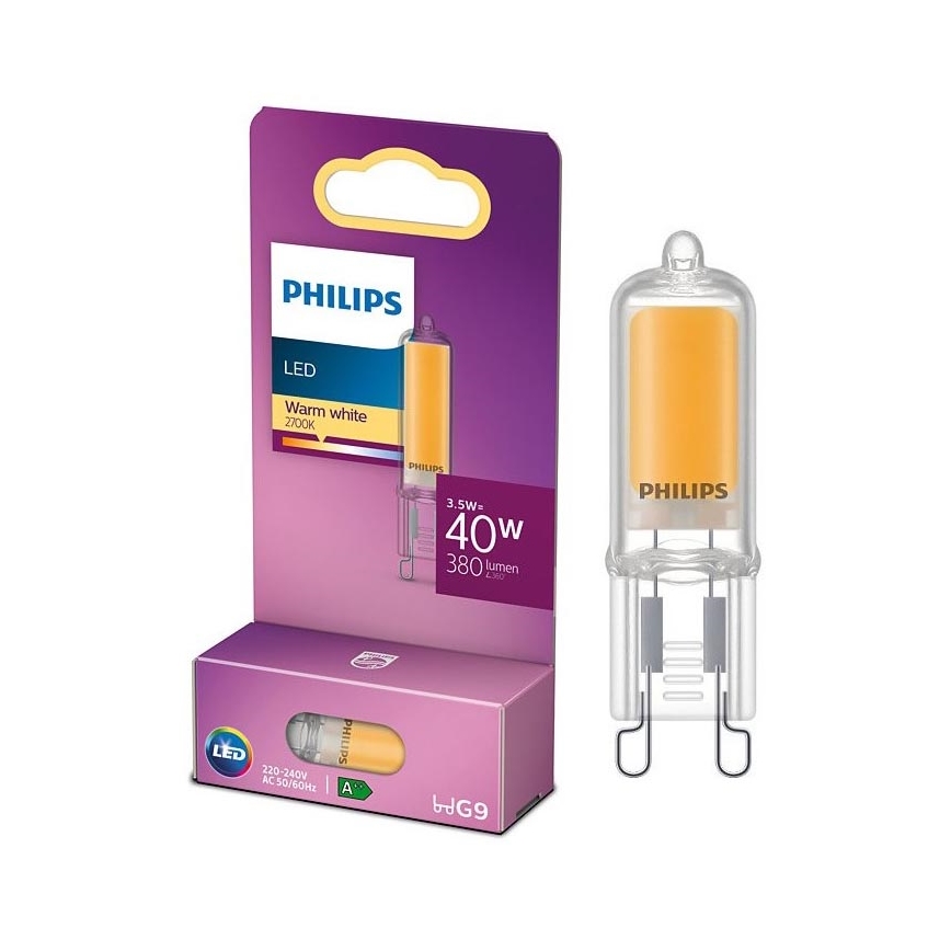 LED-polttimo Philips G9/3,5W/230V 2700K